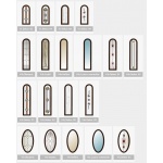 Drzwi stalowe KMT PLUS DWUSKRZYDŁOWE - zewnętrzne przeszklone