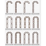 Drzwi stalowe KMT PLUS DWUSKRZYDŁOWE - zewnętrzne przeszklone